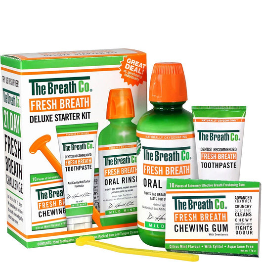 The Breath Co Fresh Breath Deluxe Starter Kit