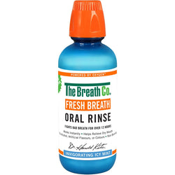 The Breath Co Fresh Breath Icy Mint Oral Rinse 500ml